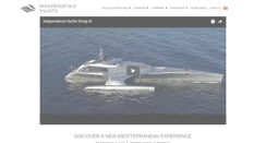 Desktop Screenshot of independenceyachts.com